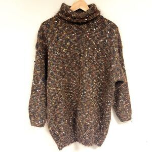 Express vintage 90s mohair blend chunky knit sweater S